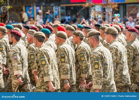 Military Parade In Kiev Ukraine Editorial Stock Photo Image Of