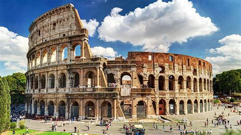 Italy Rome The Colosseum Hd Wallpaper Peakpx