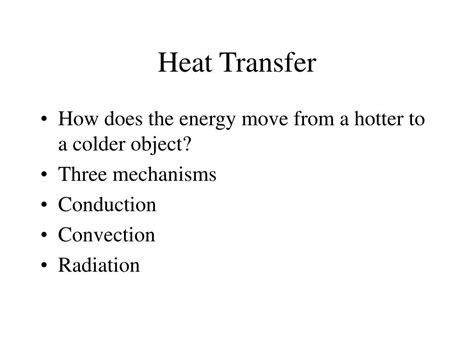 Ppt Heat Transfer Powerpoint Presentation Free Download Id6950897