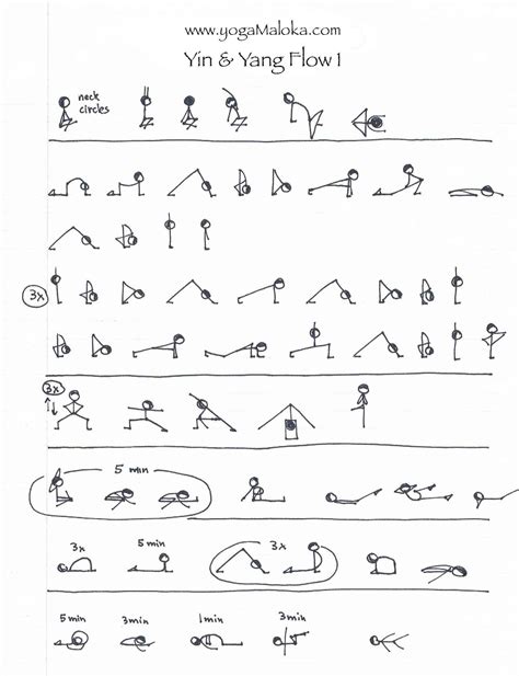 Printable Yoga Sequences