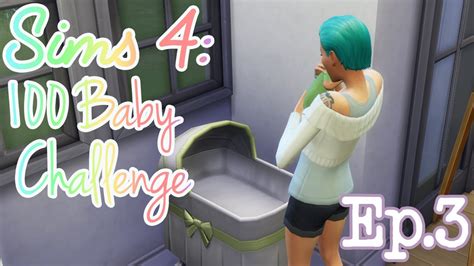 Sims 4 100 Baby Challenge 3 Little Baby Youtube