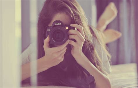 Girls Photography With Camera Desktop Wallpaper Wallpapers Style