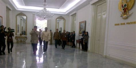 Kedatangan Prabowo Ke Istana Wapres Untuk Dukung Jokowi JK Merdeka Com