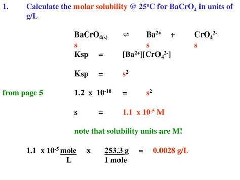 Ppt Lesson Calculating Molar Solubility From Ksp Powerpoint My XXX