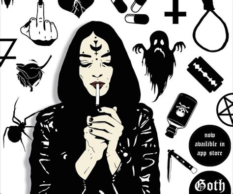 Finally Goth Emoji Are Here To Let Everyone Know You Hate Everything