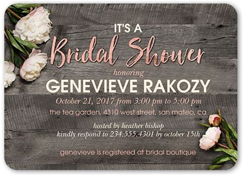 Celebrate The Bride To Be With This Bridal Shower Invitation Add The
