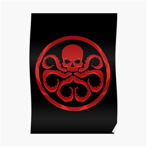 Hail Hydra Poster For Sale By N Abakumov Redbubble
