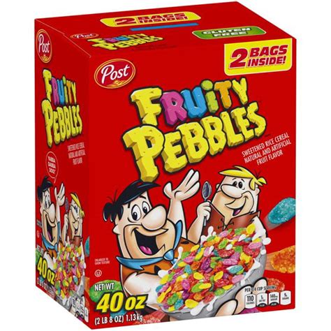 Fruity Pebbles Cereal 40 Oz