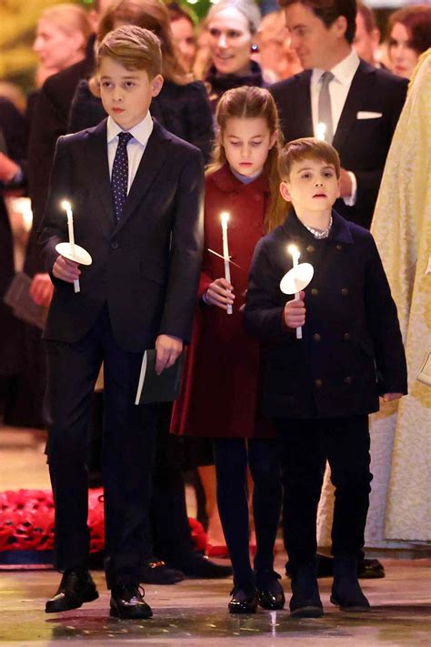 Prince George Princess Charlotte Prince Louis Attend Christmas Concert