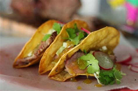 Maybe you would like to learn more about one of these? Honey Lime Pork Tacos with Sweet Green Chili Sauce | A ...