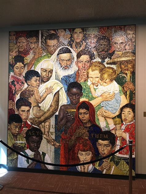 We Are United Norman Rockwell Norman Rockwell Paintings Norman