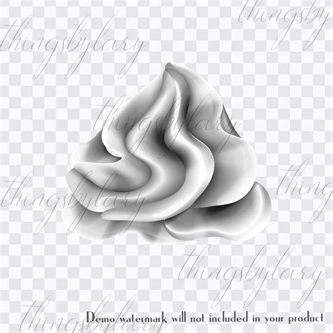 White Whipped Cream Clip Art Image Clipsafari Clip Art Library