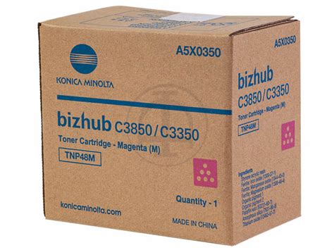 From an office hub to a partner that enhances your creativity. A5X0350 KONICA BIZHUB C3350 TONER MAG 10.000Seiten TNP48M kaufen