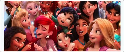 Princesses Takes Wefie Wreck It Ralph 2 Princesas De Disney Foto