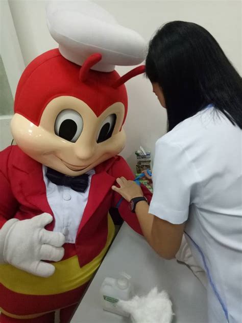 Jollibee Gets Medical Check Up After Eating Chicken Joy