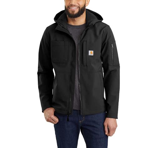 carhartt rain defender® relaxed fit midweight softshell hooded jacket work n wear