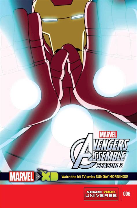 Marvel Universe Avengers Assemble Season Two 6 Fresh Comics