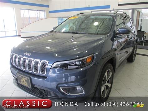 2020 Slate Blue Pearl Jeep Cherokee Limited 4x4 140633587 Photo 15