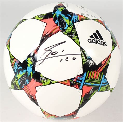 Lionel Leo Messi Signed Adidas Soccer Ball Messi Coa