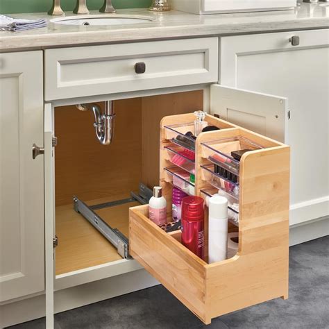 This Pull Out Organizer Is Designed For 24” And 30” Vanity Sink Base