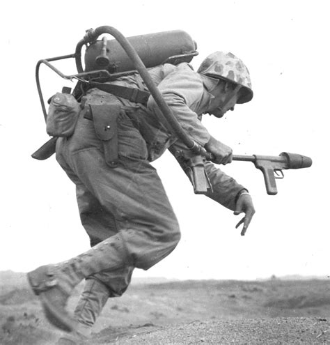 Pin en flame thrower reference material