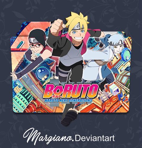 Boruto Naruto Next Generation Folder Icon By Margiano On Deviantart