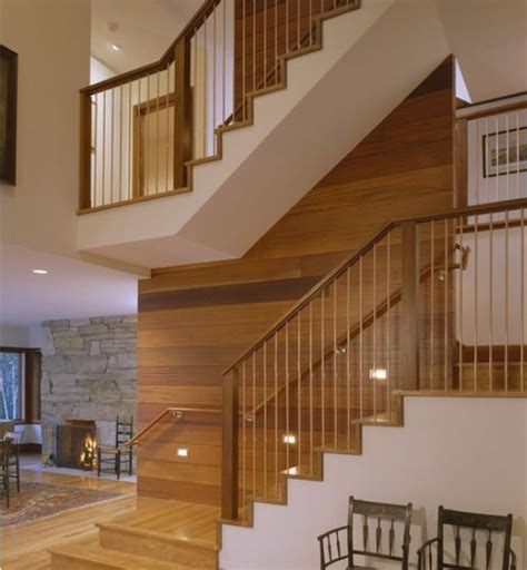 Modern Handrail Designs That Make The Staircase Stand Out Wood Railings