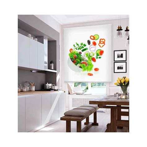 Disponible en diferentes tejidos y diferentes transparencias u opacos. EDEC - Compra estor impresión digital para cocina