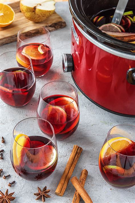 How To Make Spiced Wine In A Slow Cooker The Fresh Times Spiced