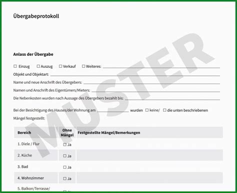 Grundsätzlich sollte man auch bei einer übergabe nach einem hausverkauf einige wichtige eckdaten schriftlich in einem hausübergabeprotokoll festhalten. übergabeprotokoll Gewerbe Vorlage Word - Vorlagen Ideen