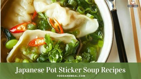 how to make sui gyoza soup japanese pot sticker soup