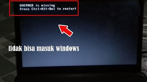 Cara Mengatasi Laptop Gagal Booting Tidak Bisa Masuk Windows YouTube