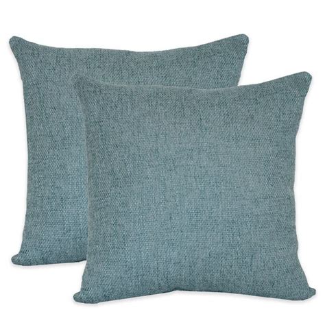 Jasper Square Throw Pillows Set Of 2 Bed Bath And Beyond Knit Pillow Euro Pillow Bolster