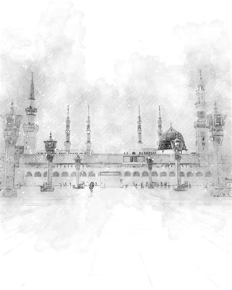 Medina Mosque Stock Illustrations 1622 Medina Mosque Stock