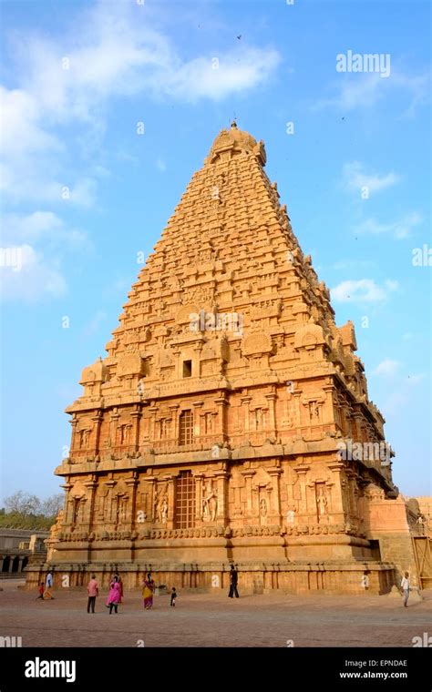 Chola Temples In Thanjavur Are World Heritage Site Stock Photo Alamy