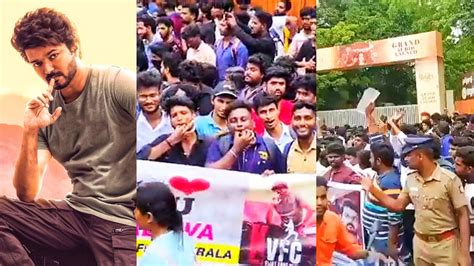 Varisu Audio Launch Fans Celebration Video Varisu Update Thalapathy Vijay Vijay Speech