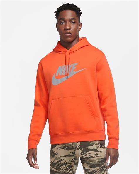 Nike Air Force 1 Orange Skeleton Hoodie