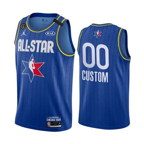 Bei unisport bekommst du das psg trikot auch mit rückennummer und namen deines lieblingsspielers. NBA 2020 All-Star Trikot Benutzerdefinierte Jordan Brand ...