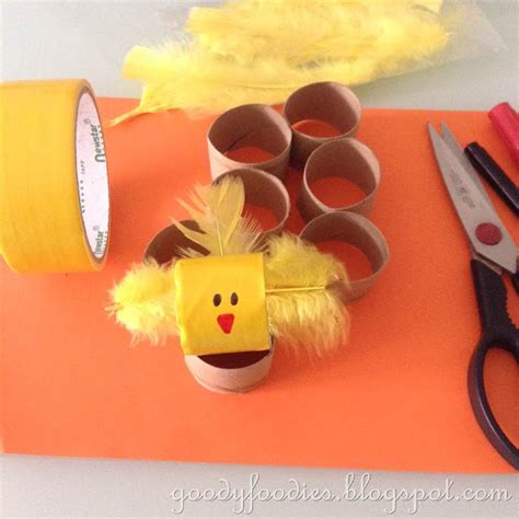 Goodyfoodies Cute Easter Chick Crafts For Kids