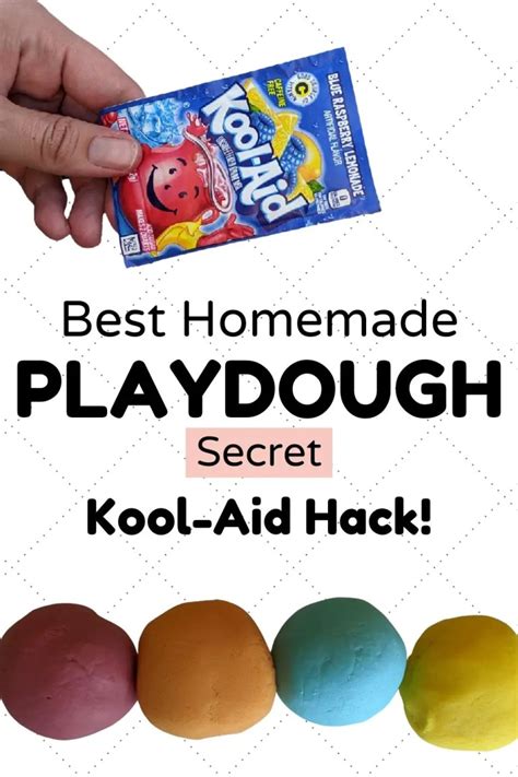 The 1 Best Diy Homemade Playdough Recipe [secret Kool Aid Hack ] Mommy Maker Teacher