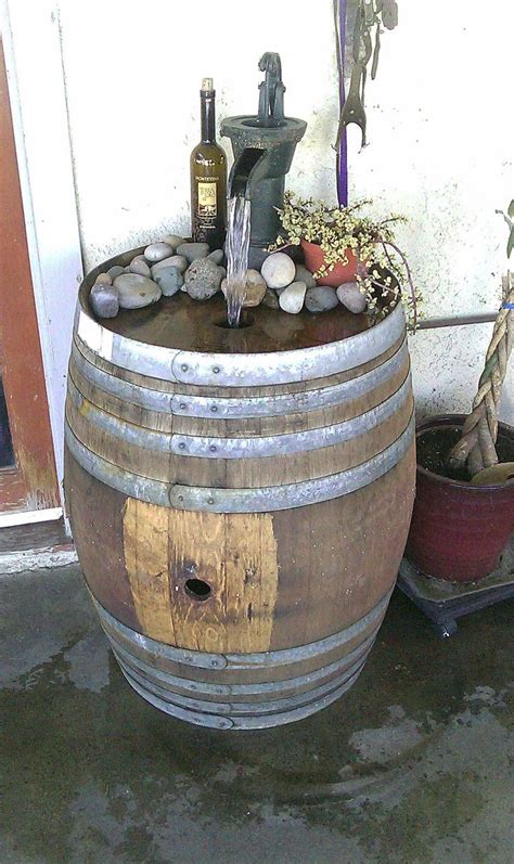 32 Best Wine Barrel Ponds Images On Pinterest Backyard Ideas