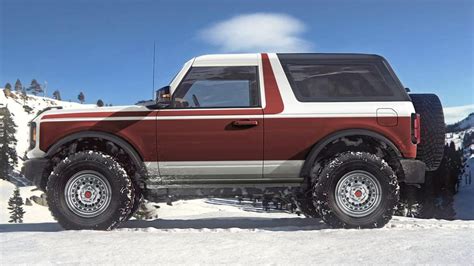 Artist Gives The New Ford Bronco More Retro Flair