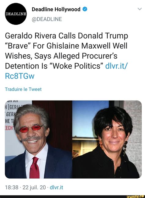Deadline Hollywood @ @DEADLINE Geraldo Rivera Calls Donald Trump 