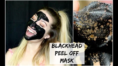 best diy blackhead remover peel off face mask amazing and easy peel off mask youtube