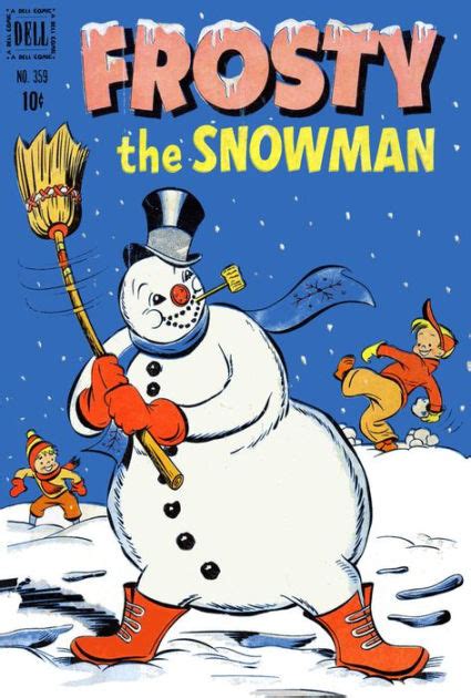 Frosty The Snowman Comic Book Issue No 1 By Dell Comics Publishing