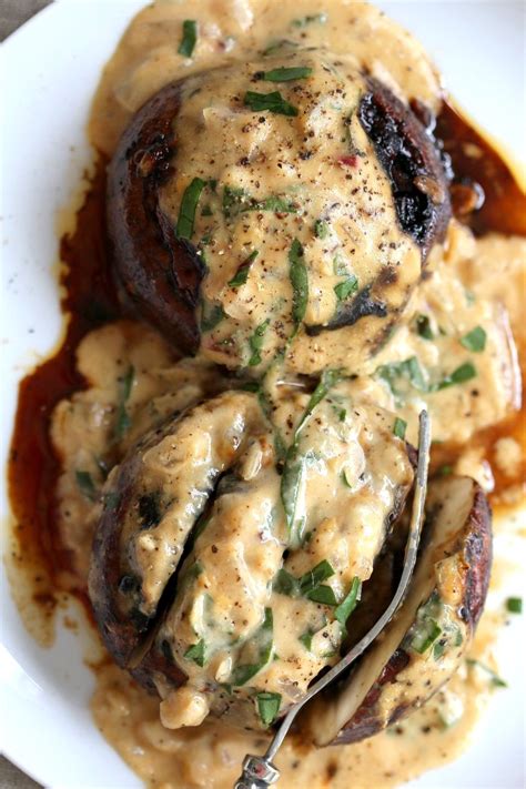 In today's video i'm going to share my secret technique to transform mushrooms into the best vegan steak you've ever had. Grilled Portobello Mushroom In A Porcini Cream Sauce ...