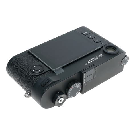 Leica M10 R Digital Rangefinder Camera Body 40 Mp Black Chrome 20002