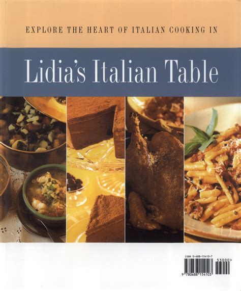 Lidias Italian Table Recipes