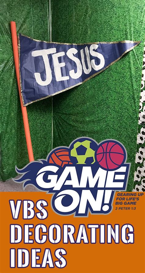 Game On Vbs Decorations Perfect For Any Sports Themed Parties Or Vbs