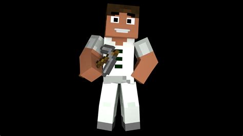 Cinema 4d Minecraft Story Mode Character Rig V3